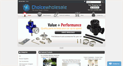 Desktop Screenshot of choicewholesale.com.au
